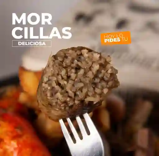 Morcilla con Yuca