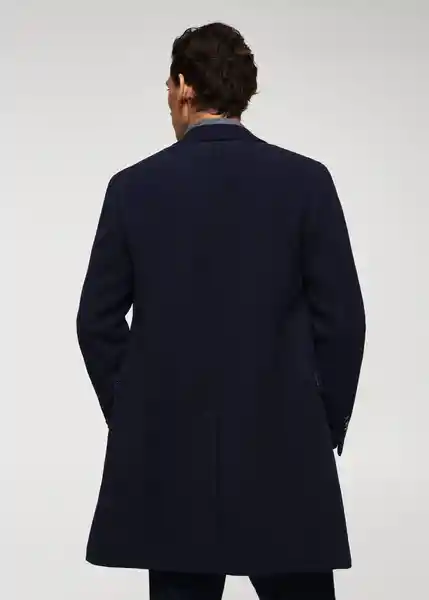 Abrigo Arizona Navy Talla XS Hombre Mango