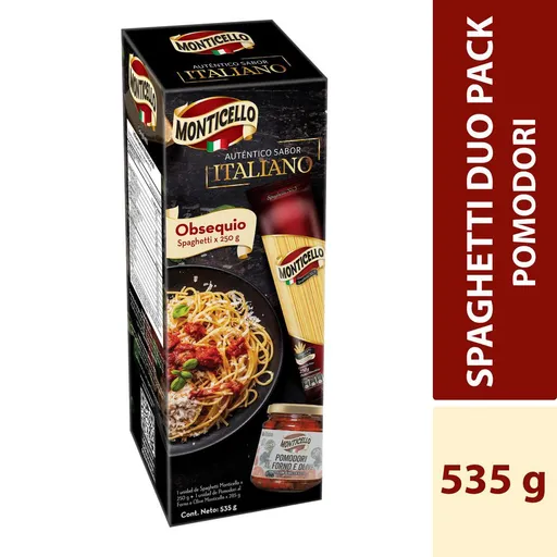 Monticello Pack Salsa Pomodori + Spaghetti