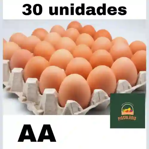 Huevo Fresco Semi Criollo Aa