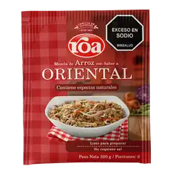 Roa Mezcla de Arroz con Sabor Oriental