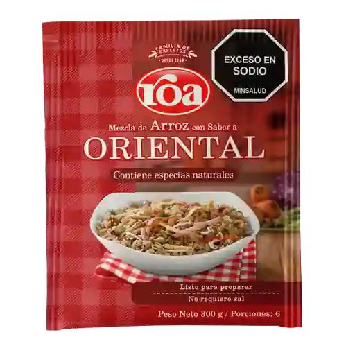 Roa Mezcla de Arroz con Sabor Oriental