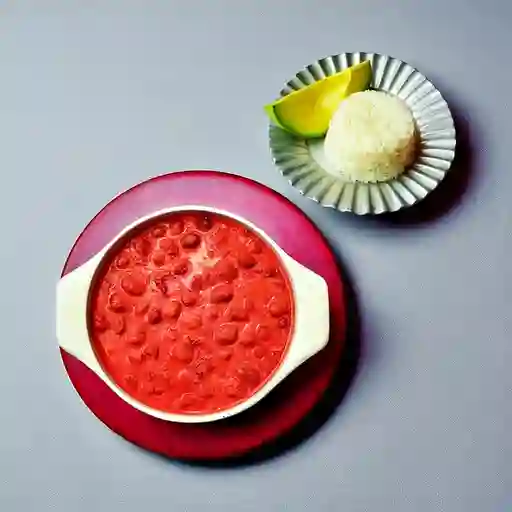 Sopa de Fríjoles Rojos Vegetariana