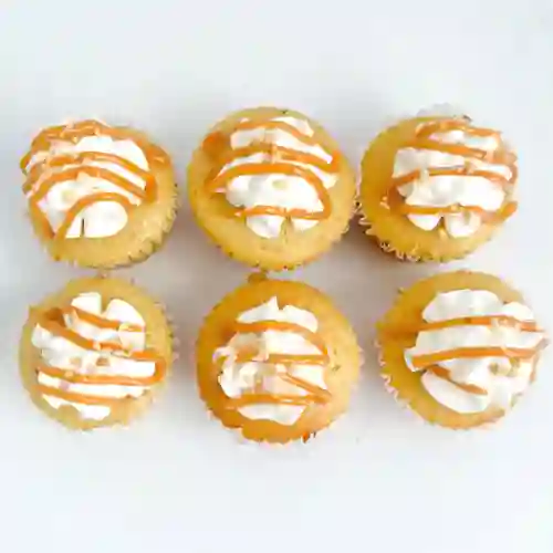 Caja de 6 Cupcakes con Crema