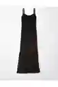 Vestido Mujer Negro Talla LARGE American Eagle