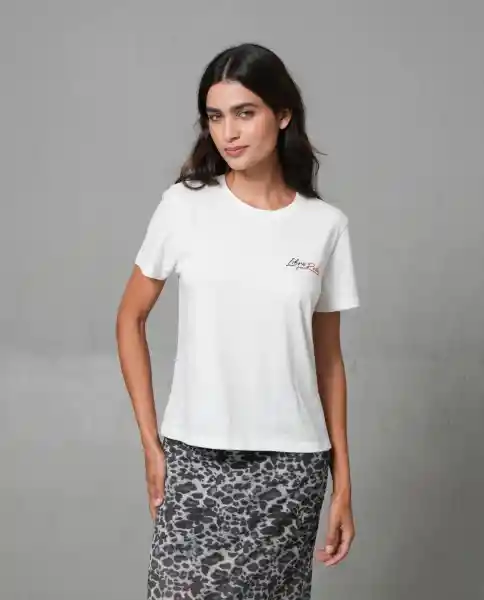 Camiseta Mujer Crudo M 202G015_CRU110104 Rifle