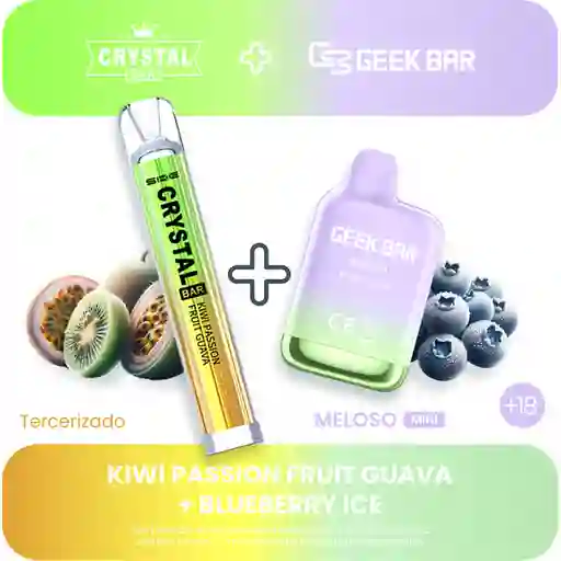 Combo 3 Geek Bar Mini + Crystal Vape