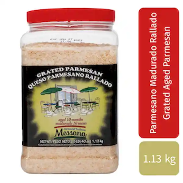 Messana Queso Parmesano Rallado
