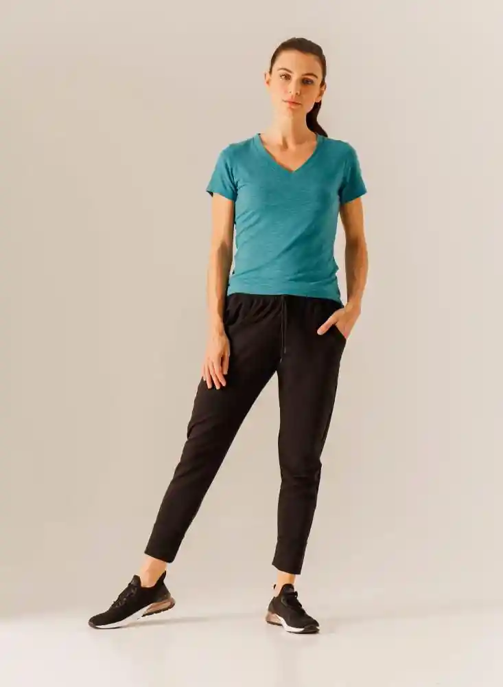 Jogger Deportivo Mujer S - Negro