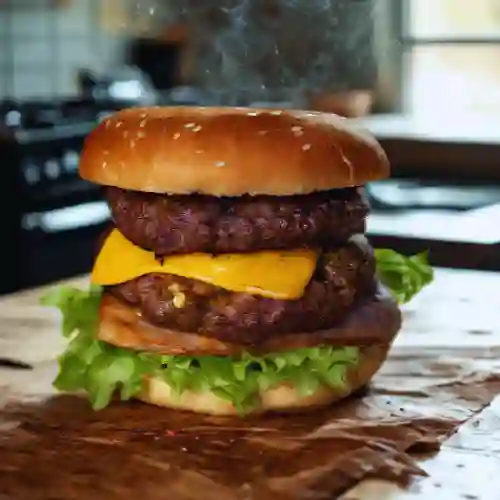 Hamburguesa Doble Carne