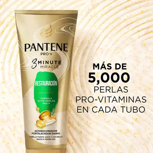 Shampoo Pantene Pro-V Restauracion Champu 400 ml + Acondicionador Pantene Pro-V 3 Minute Miracle Restauracion Fortalecedor Diario Rinse 170 ml Pack