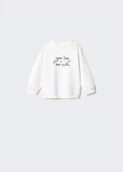 Sudadera Fruits Off White Talla 69 Niños Mango