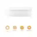 Organizador Serie Silver Gray Gris Claro Grande Miniso