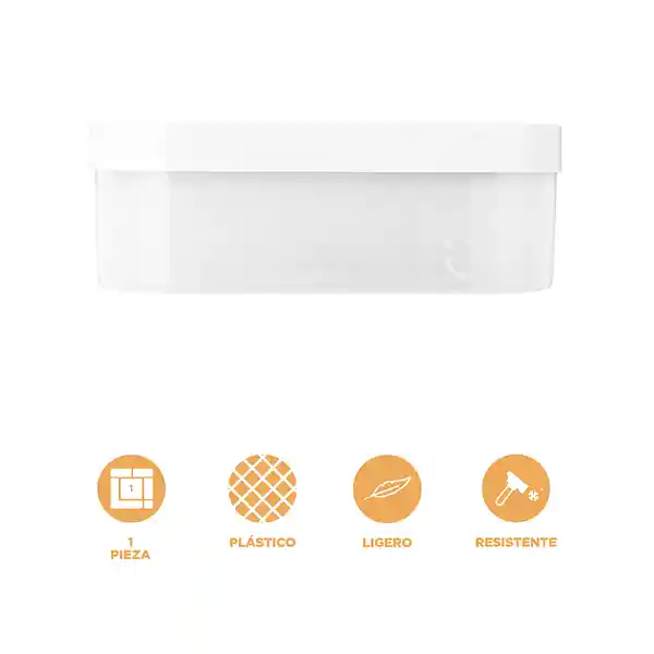 Organizador Serie Silver Gray Gris Claro Grande Miniso