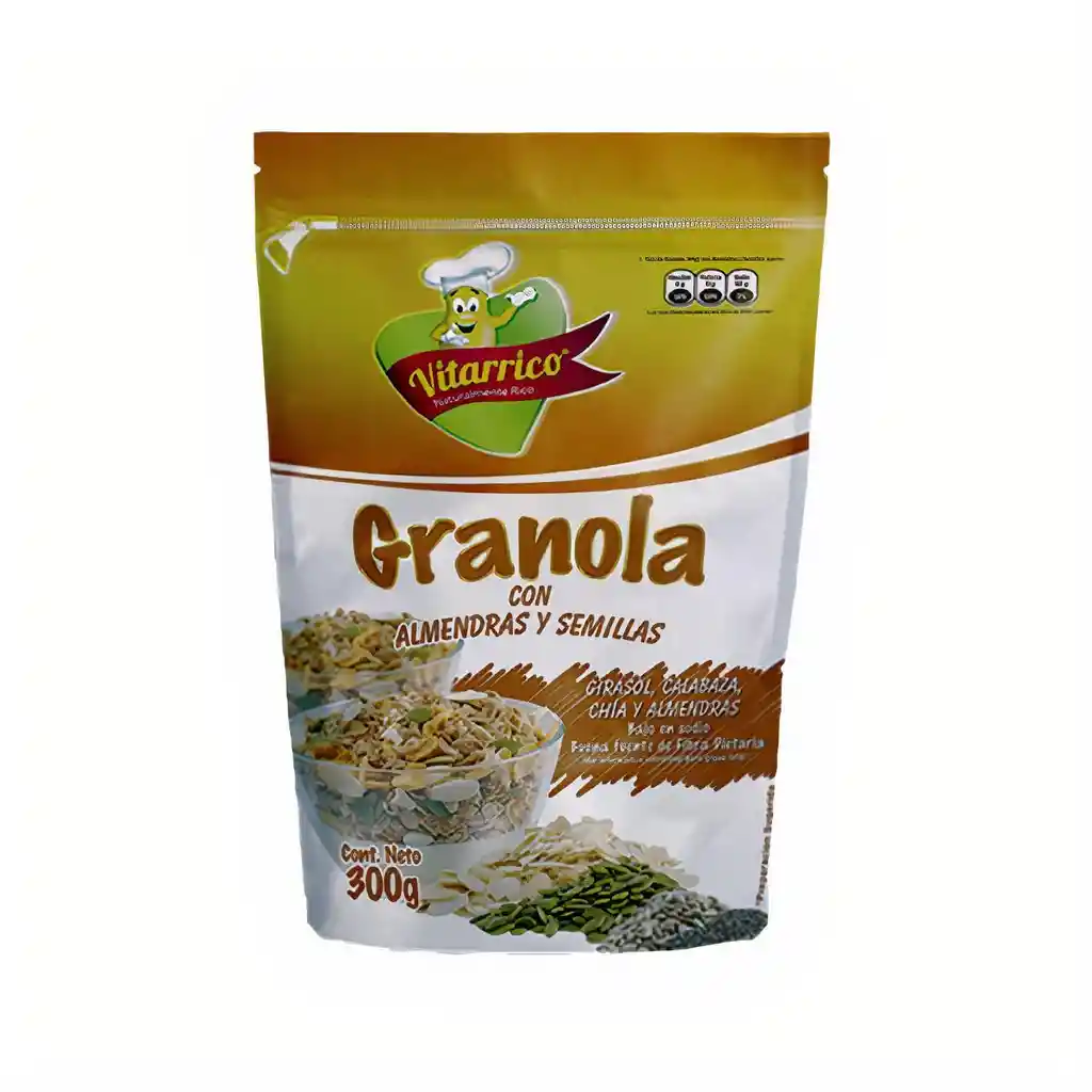 Vitarrico Granola con Almendras y Semillas