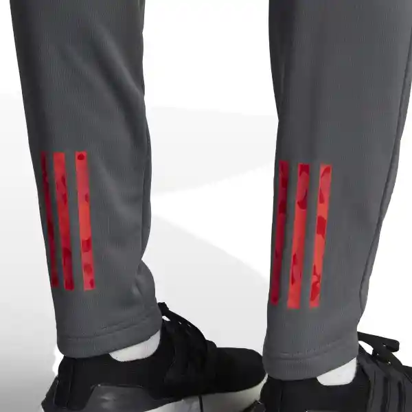 Adidas Pantalón Para Hombre Gris Talla L