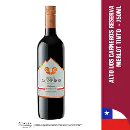 Alto los Carneros Vino Tinto Reserva Merlot