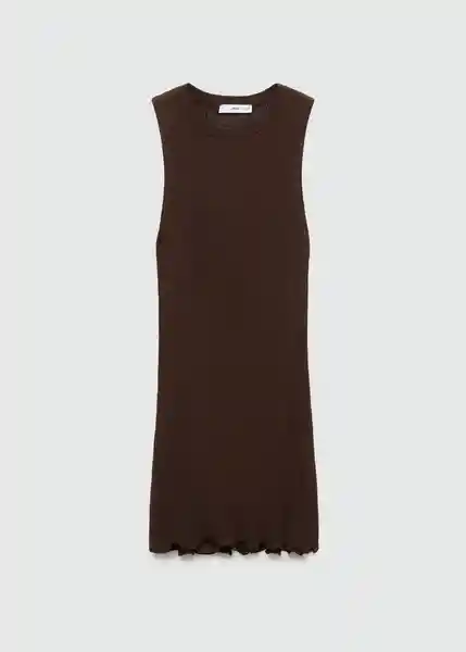 Vestido Marylin Marron Talla S Mujer Mango