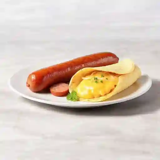 Chorizo Paisa Con Arepa De Queso