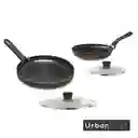 Urbanchef Set Sartenes 16 cm + 24 cm