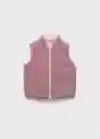 Chaleco Lia Rosa Talla 97 Niña Mango