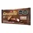 Galletas COCOSETTE Choco Sándwich rellenas con crema de coco x 116g