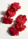 Pendientes Jazmin Rojo Talla 99 Mujer Mango