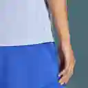 Adidas Camiseta Tr-Es Crew T Para Mujer Azul Talla S Ref: IX1013