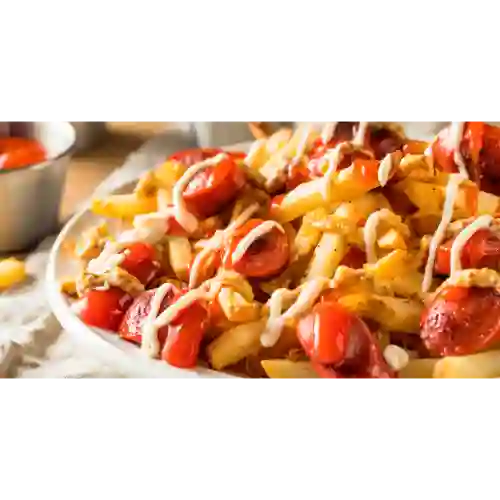 Salchipapa Clásica Gratinada Personal