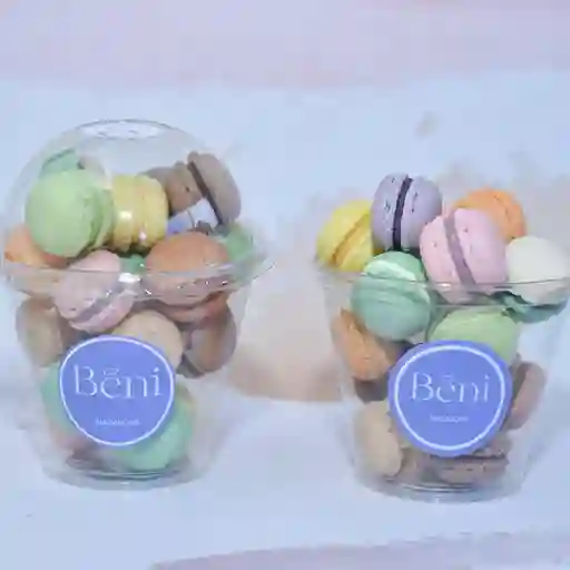 Combo 2 vasos de minimacarons