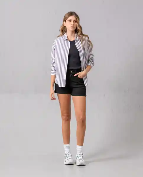 Short Mujer Negro Noche Ultraoscuro T 14 21855 Rifle