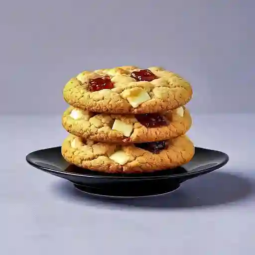 Galleta De Chocolate Blanco Y Bocadillo