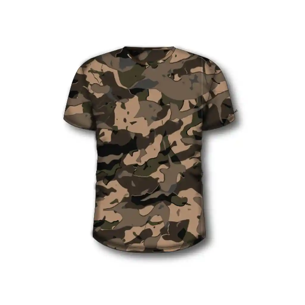 Camiseta Camuflada de Avistamiento Para Hombre Solognac Sg100