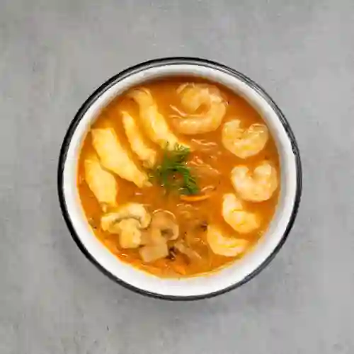 Sopa de Coco Thai.