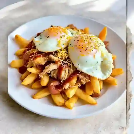 Salchipapas De Pollo