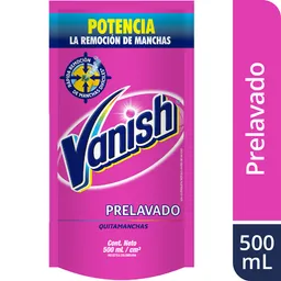 Vanish Desmanchador Prelavado Repuesto 500 mL