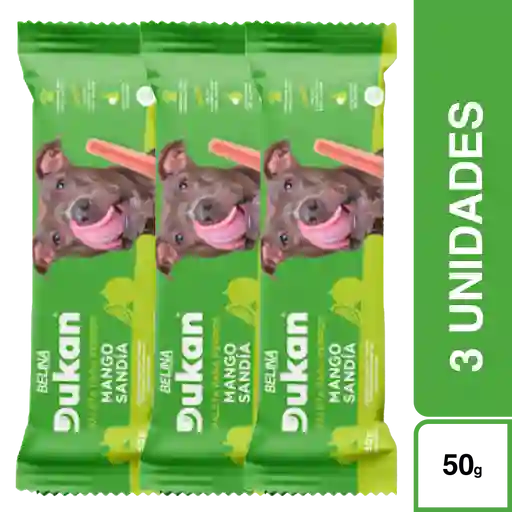 3 x Dukan Paleta Para Perros Mango Sandía