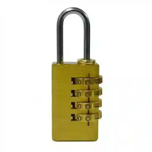 Vera Candado Clave 4 Diales 20 mm