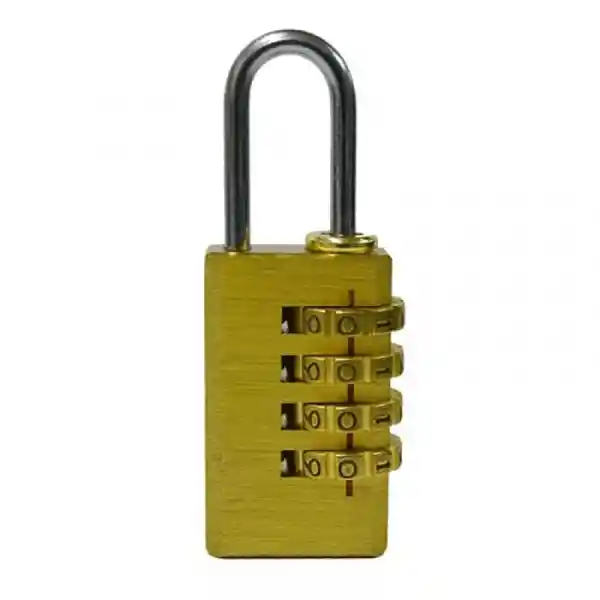 Vera Candado Clave 4 Diales 20 mm
