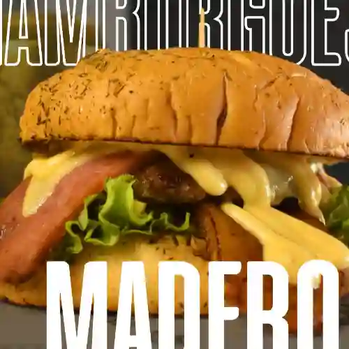 Combo Hamburguesa Madero