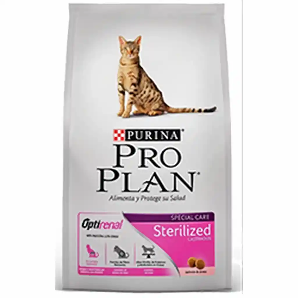 Alimento PRO PLAN® para gatos adultos esterilizados x 3 kg