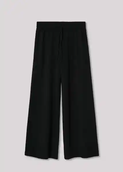 Pantalón Am039 Negro Talla L Mujer Mango