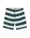 Bermuda Lines Swimwear Verde Denso Ultraoscuro M Chevignon