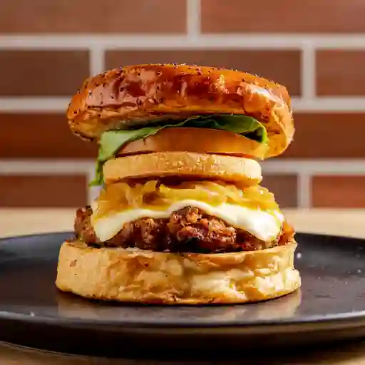 Hamburguesa tradicional
