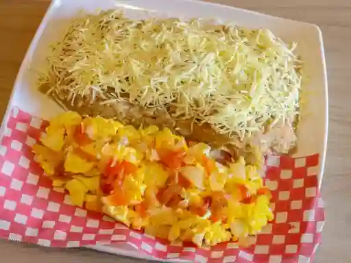 Cayeye con Huevos Perico