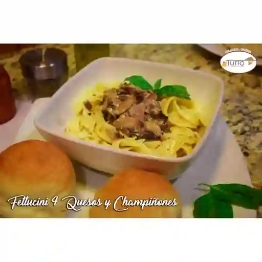 Fettuccine 4 Quesos
