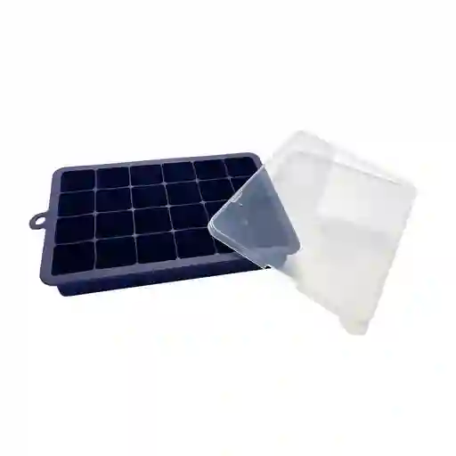 Cubetera Krea Rectangular Premium Con Tapa