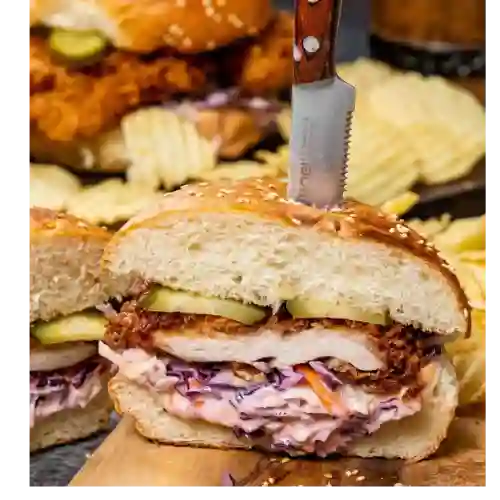 Sandwich Pollo Frito Crispy