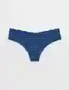 Panti Aerie Azul Talla Small American Eagle