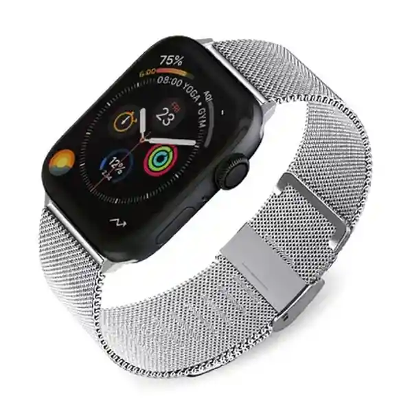 Nco Correa en Acero Inoxidable Para Apple Watch Starlight